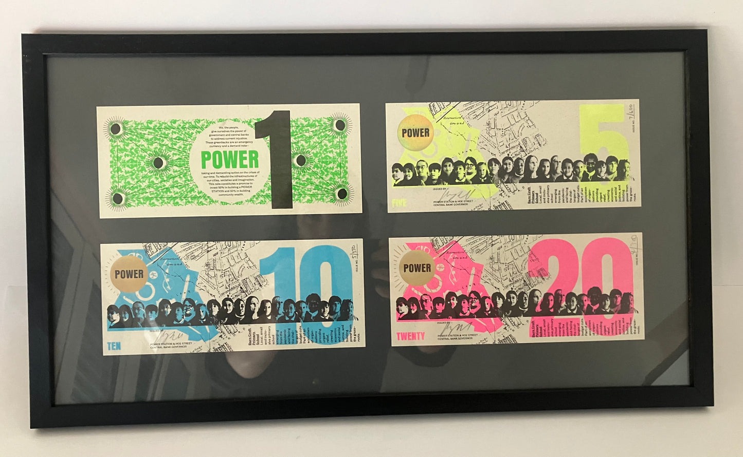 THE CLASSIC FOUR FRAMED SET 1,5,10,20 (UK ONLY)