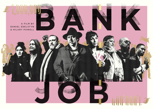 Bank Job A1 Film Poster - PINK